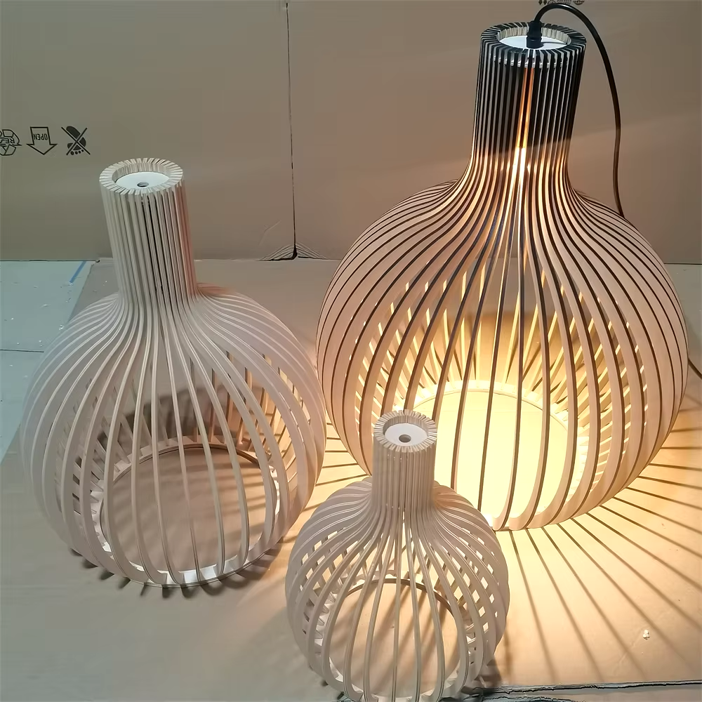 Disaineri Bambu Ripplamp – Elegantne ja Hubane valgusti